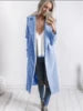 New Styles 5 Colors S-3XL Plus Size Autumn Winter Fashion Leisure Ladies Long Coats for Women Woolen Coat Women Streetwear Apparel Casual Clothing Supplies