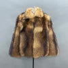 Boutique Gala HOT SALE (Few Units Left) NEW Arrivals Men's Luxury 100% Real Raccoon Fur Jacket with Turndown Collar Wildness Raccoon Fur Coat Christmas Gift for Husband Lover Boyfriend  Outerwear Jacket Gentleman Winter Appar