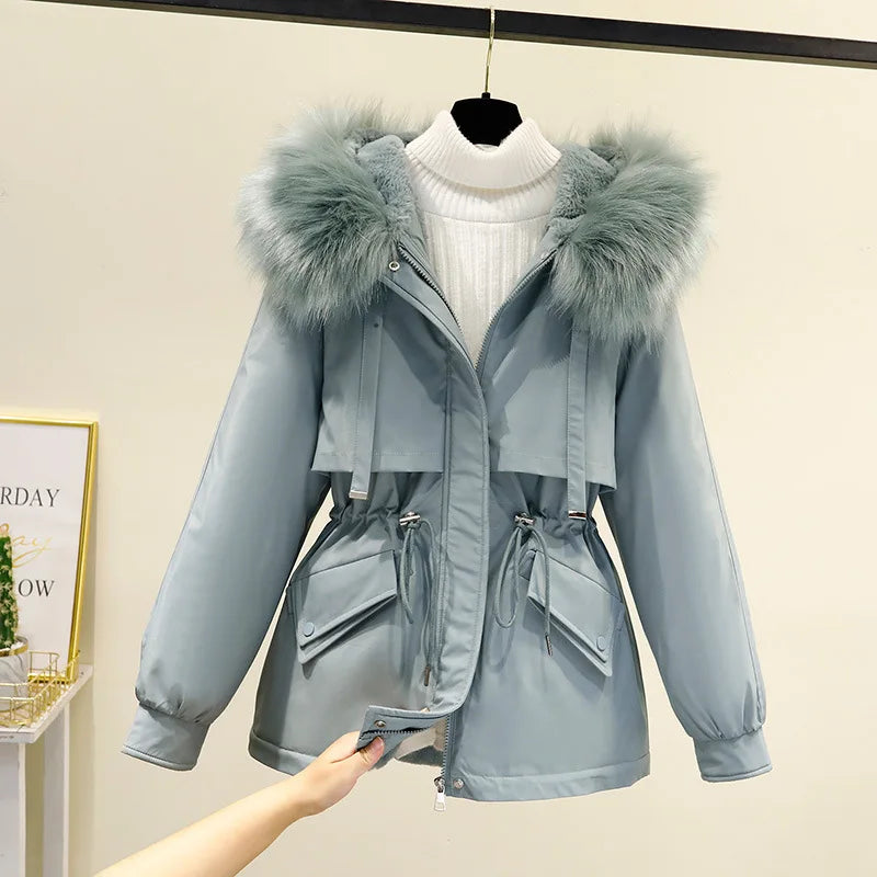 NEW Arrivals 8 Colors S-3XL Plus Size Winter New Pies to Overcome All the Women's Short Cotton-Padded Jacket Loose Coat Jacket Outerwear Coats Casual Streetwear Clothes Women Winter Apparel Supplies