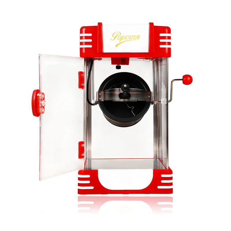 New Popcorn Electric Machine Commercial Automatic Large-Capacity Electric Pop Corn Machine Home Mini Popcorn Machine Makers