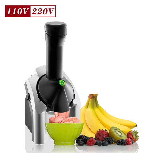 NEW Modern Household Electric Ice Cream Maker Fruit Frozen Yogurt Machine Smoothie Sorbet Soft Serve Dessert Maker Home Electric Appliances Supplies