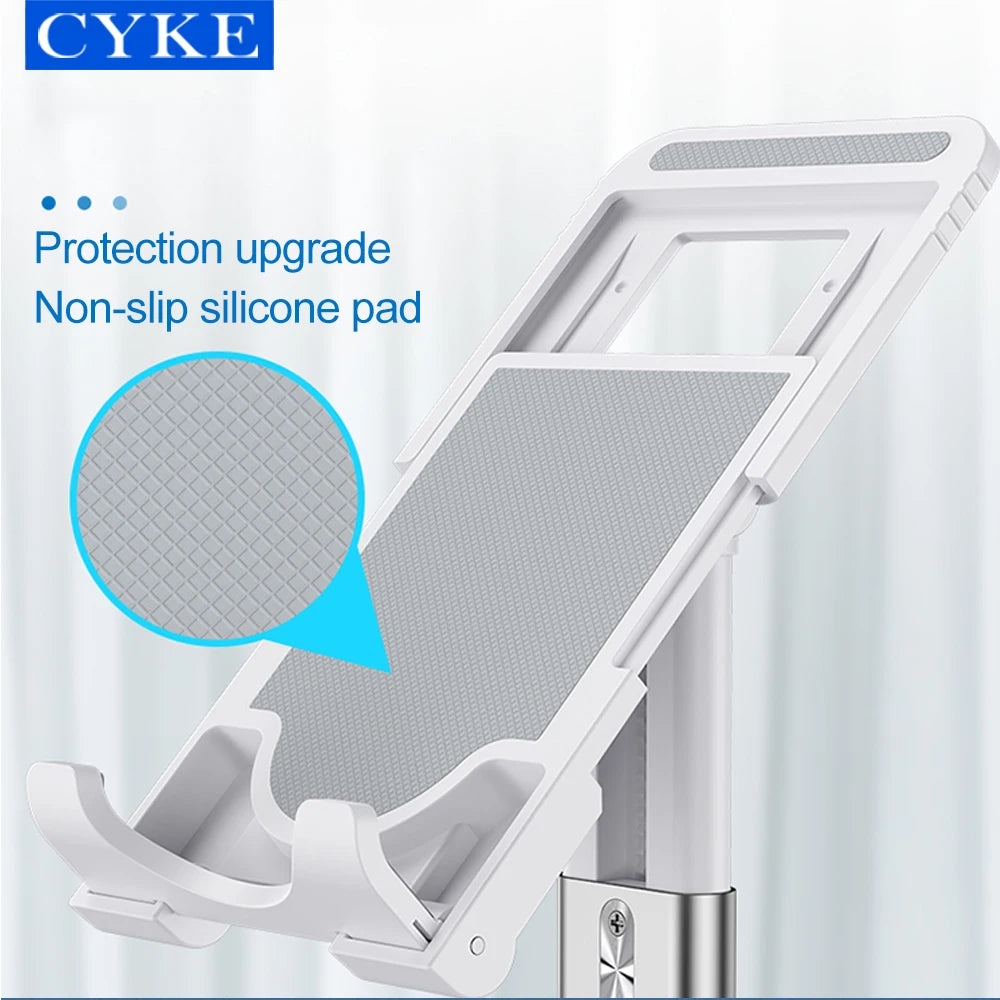 3 in 1  Flexible Cell Phone Holder Aluminum Metal Telescopic Folding Mobile Tablet Desk Stand Tc01