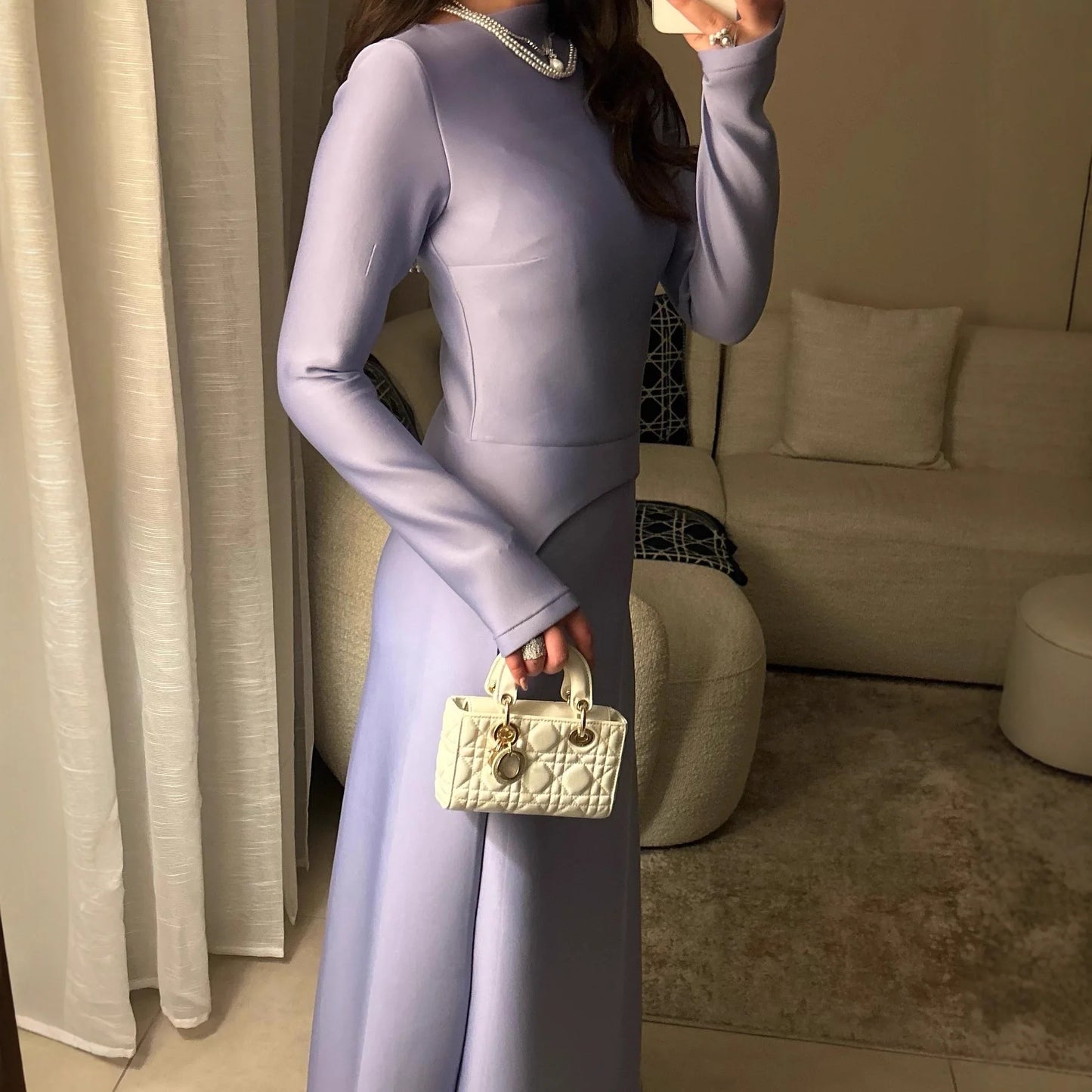 S-3XL Plus Size Arabic Ramadan Turkish Ankle Length Abaya Long Sleeve Slim Fit Modest Dresses for Ladies Daily Birthday's Party Wear Trendy Wedding Guest Formal Gowns Muslims Apparel Clothing Supplies
