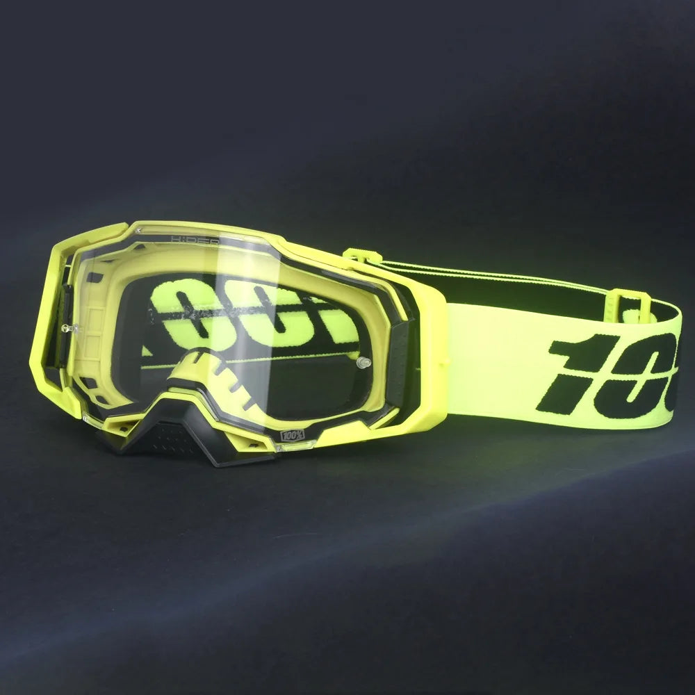 28 Colors New Upgrade Version Motocross Motorcycle Goggles Off-Road Quick Release Helmet Eyewear Can be Equipped with Myopia Glasses  Riding Skiing Glasses