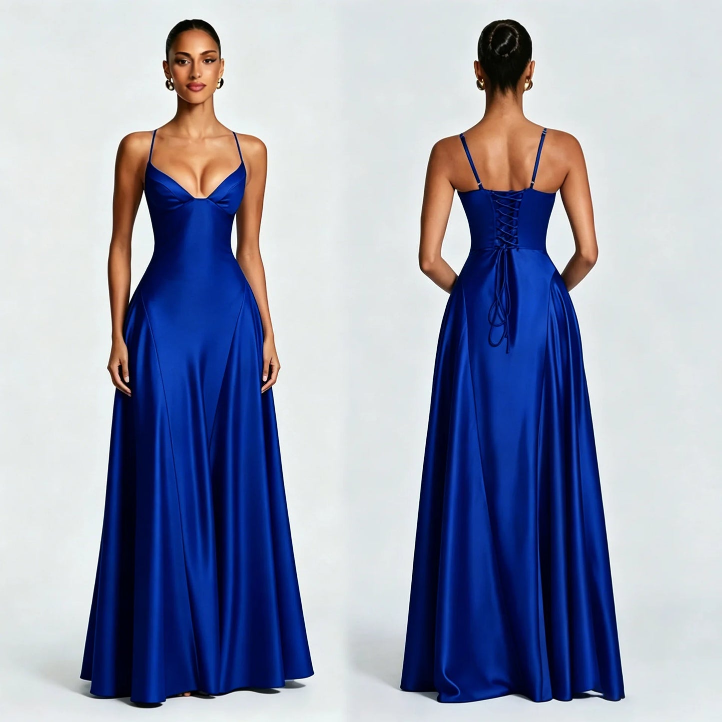 15 Colors Elegant Sling Women Spring Summer Dress Solid Sleeveless Off-Shoulder Slim Maxi Dresses  Lady Chic Evening Party Night Clubwear Prom Gown Ladies Luxury Clothing Supplies