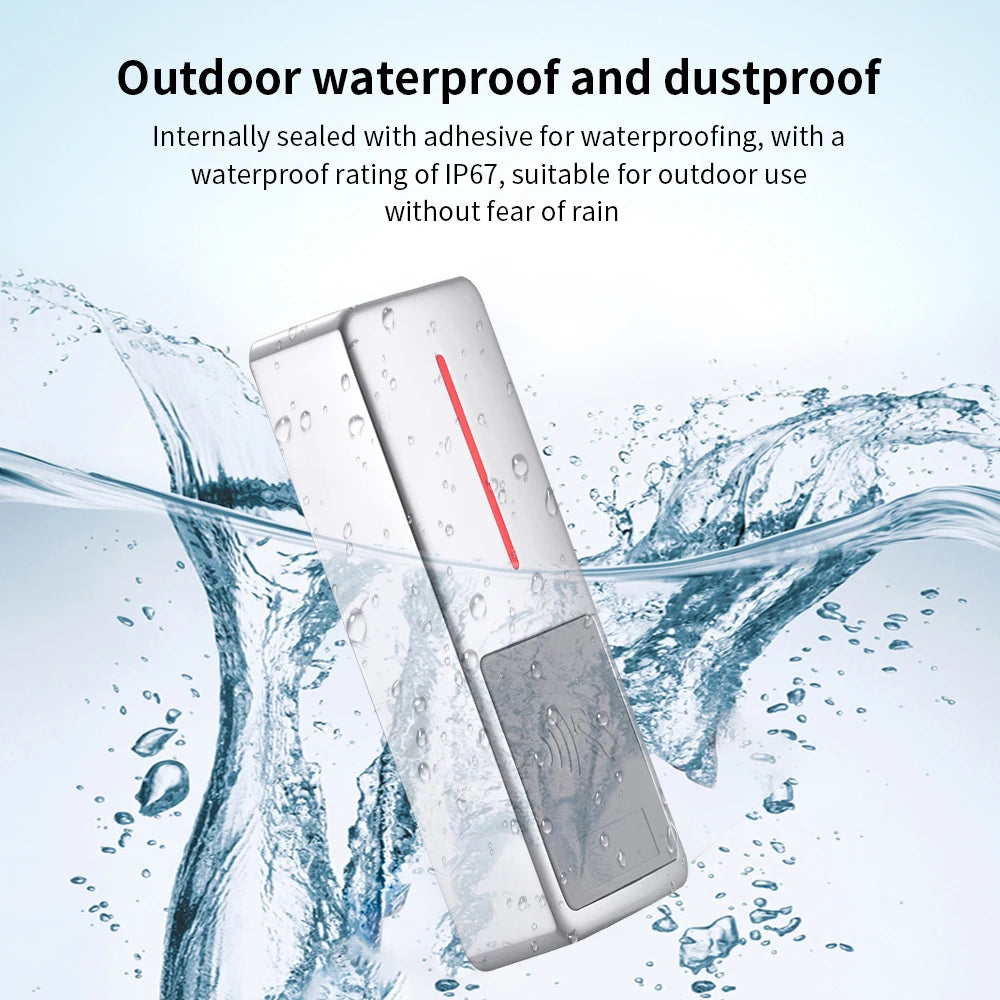 NEW Arrivals Home Villa Hotels Office H18 WI-FI  APP TUYA 125Khz/13.56MHZ RFID Access Control  IP67 Waterproof Anti-Vandal Temporary 10000 User Remote Unlock Home Smart Devices Security Supplies