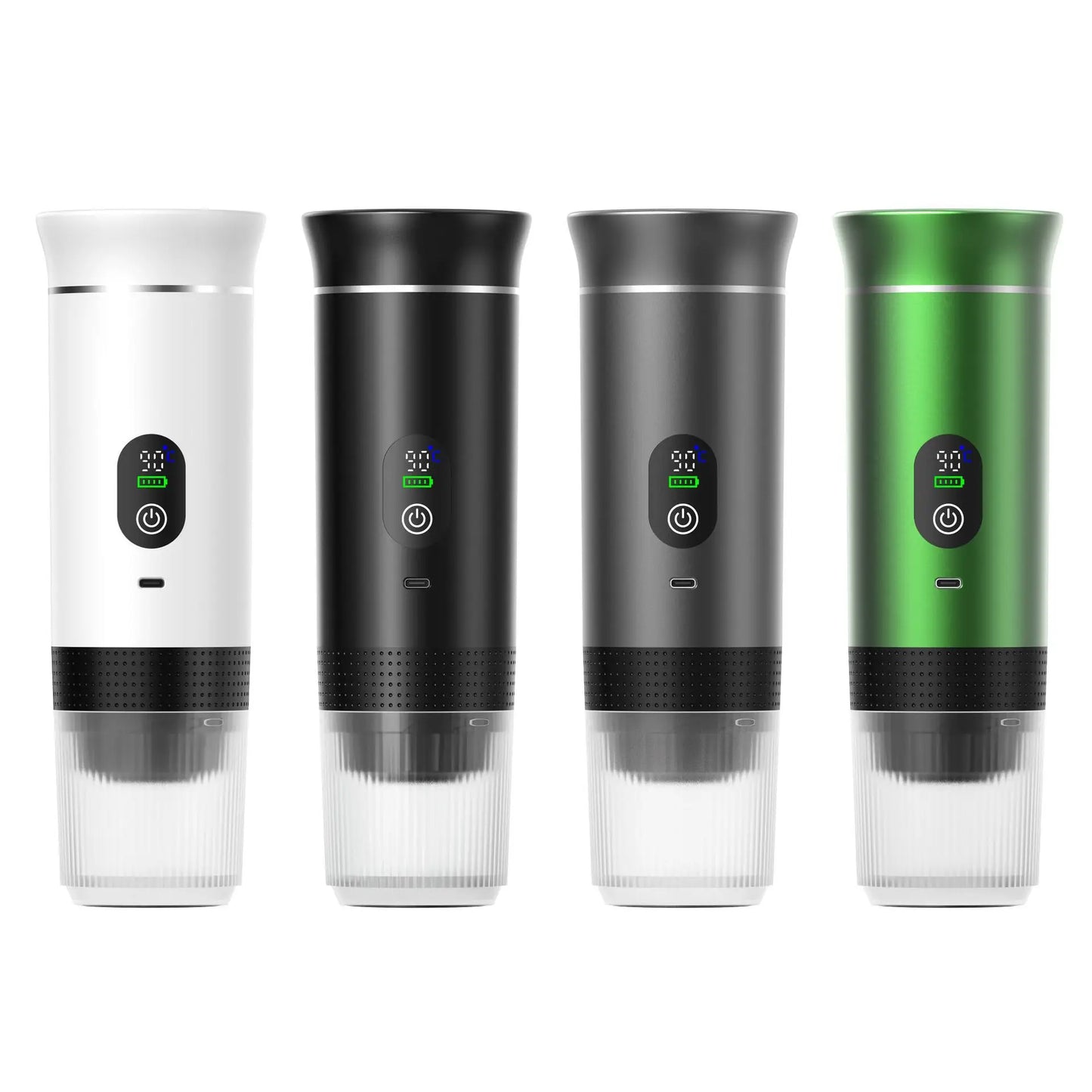 20 Bar Powerful USB Rechargeable Electric Coffee Espresso Maker with Hot Water System for Holiday Entertaining Outdoor Travel Camping Beach Picnic Coffee Maker Machine Home Office Drinkware Accessories