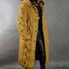 10 Colors S-5XL Plus Size Women's Trendy Long Cardigan Sweater Long Sleeve Single-Breasted Hooded Winter Coats for Ladies Women Knitted Sweater Coats