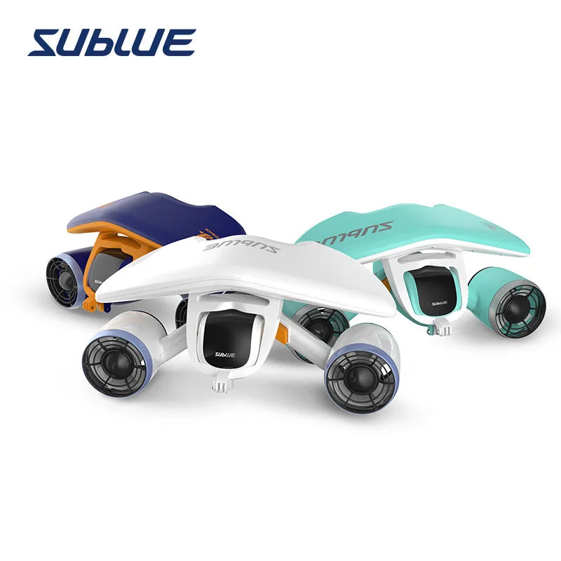 Sublue Whiteshark Mix Sea Underwater Scooter 520W Electric Jet Ski 40m Scuba Snorkel Diving Scooter Water Sports Swimming Pool