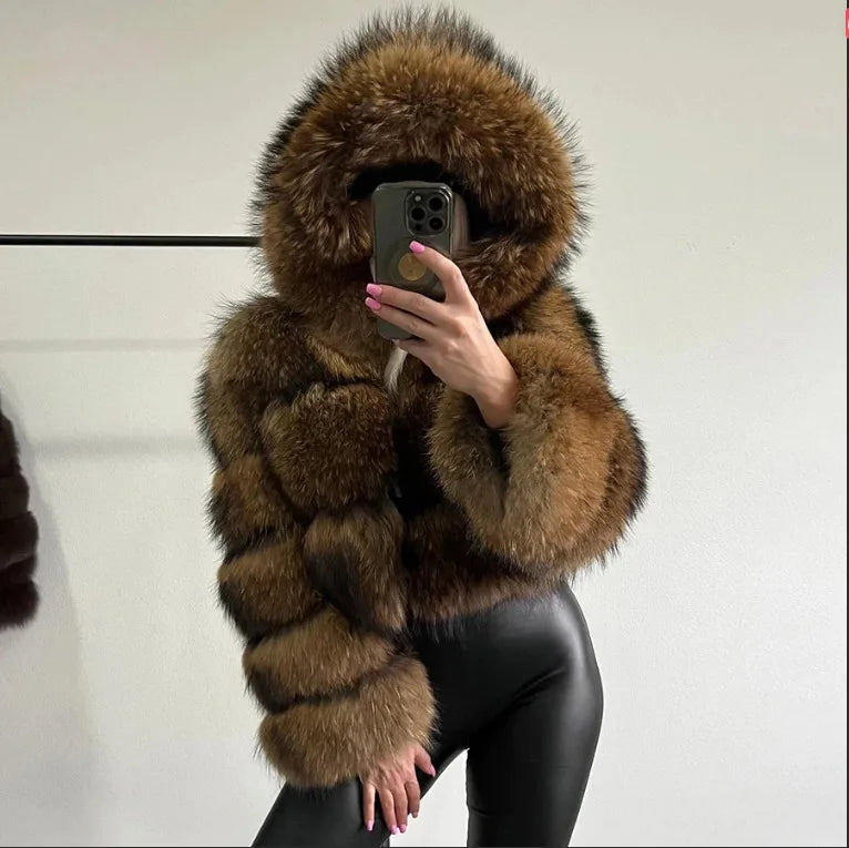 NEW Arrivals S-3XL Plus Size 15 Colors Autumn Winter Warm Faux Fur Jacket for Women's Fluffy Fur Coats Trendy Bubble Outerwear Coat Women Winter Apparel Supplies