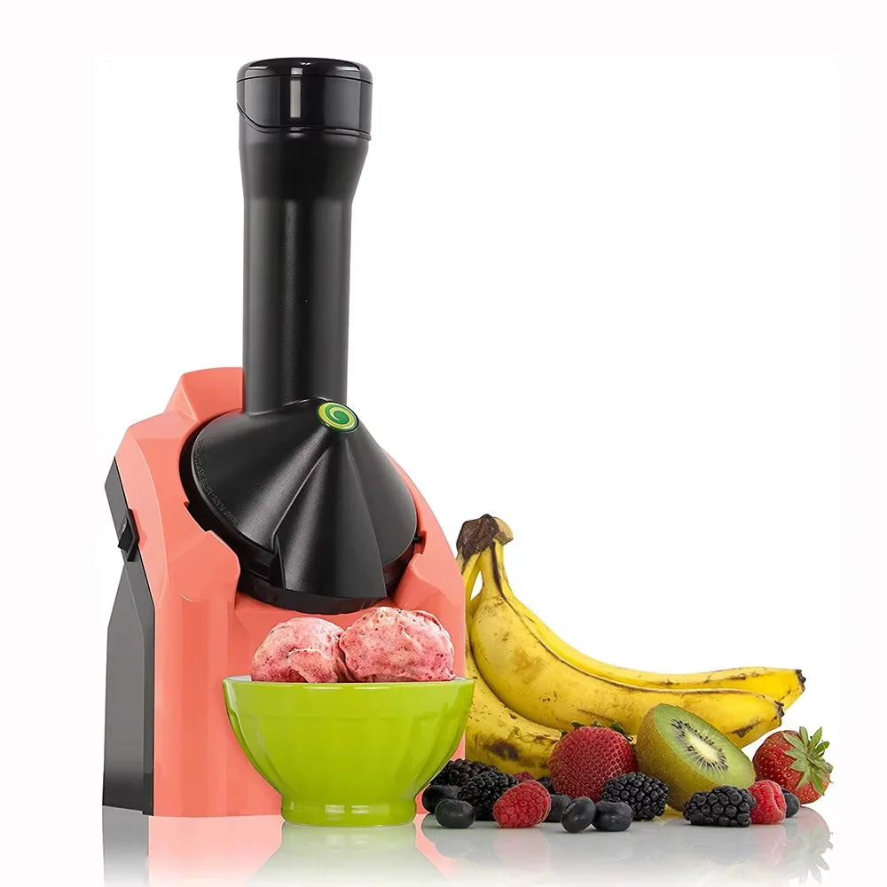 NEW Modern Household Electric Ice Cream Maker Fruit Frozen Yogurt Machine Smoothie Sorbet Soft Serve Dessert Maker Home Electric Appliances Supplies