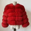 NEW Arrivals 10 Colors S-6XL Plus Size Women's Artificial Fur Jacket Versatile Faux Fur Short Jacket Outerwear Bomber Coats Evening Party Night Clubwear Coats Women Winter Apparel Supplies