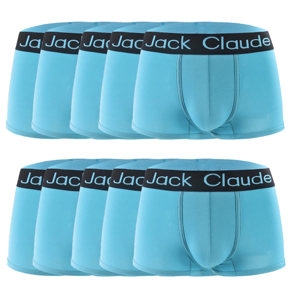 10 Pcs Set/lot Men Luxury Boxer Shorts Sexy Boxer Soft Letter Printed Boxer Shorts For Men Underwear Men Boxers Male Slips Underpants Fashion Clothing Supplies