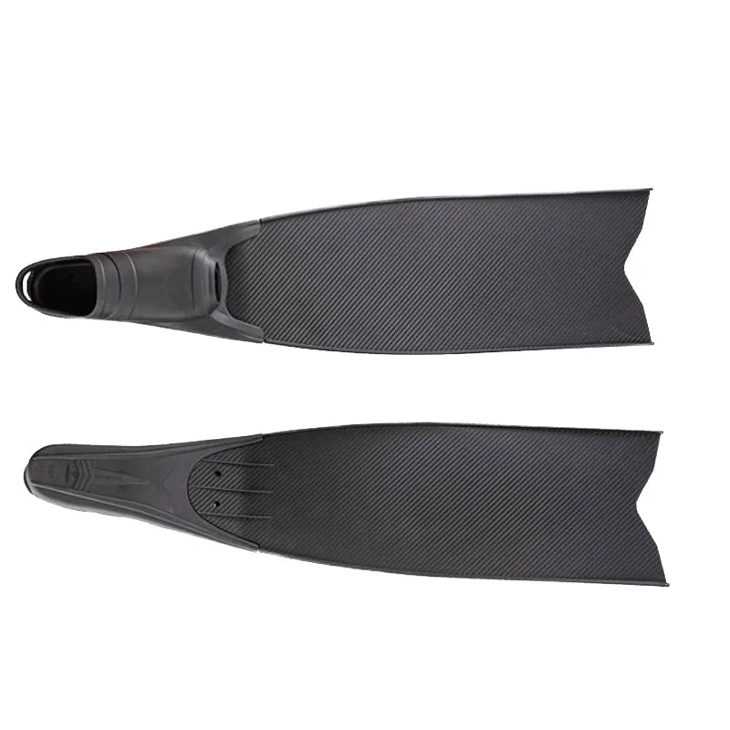 Professional Diver Equipment Modular Rubber Foot Pockets Long Flippers PP Blade Spearfishing Gear for Freediving Frogman Diving Scuba Snorkeling Women Men Summer Water Sports Supplies
