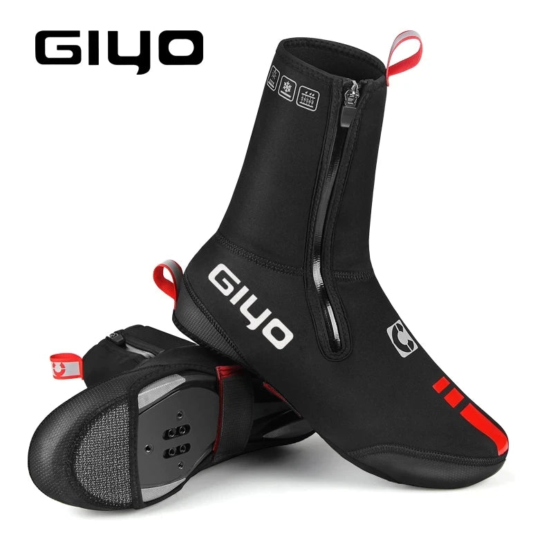 NEW Arrivals Cycling Shoe Covers Silicone Warmth and Thick Winter Rain Snow Protection Overshoes Waterproof Sports Apparel Supplies