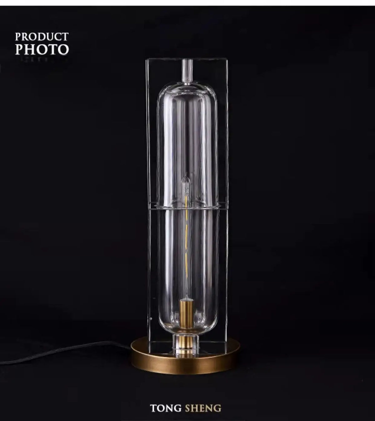 Italian Luxury All Copper K9 Crystal Table Light Rubik's Cube Creative Personality Study Art Decoration Brass Small Desk Lamp Home Bedroom Living Room Bedside Lampshades Lighting Accessories