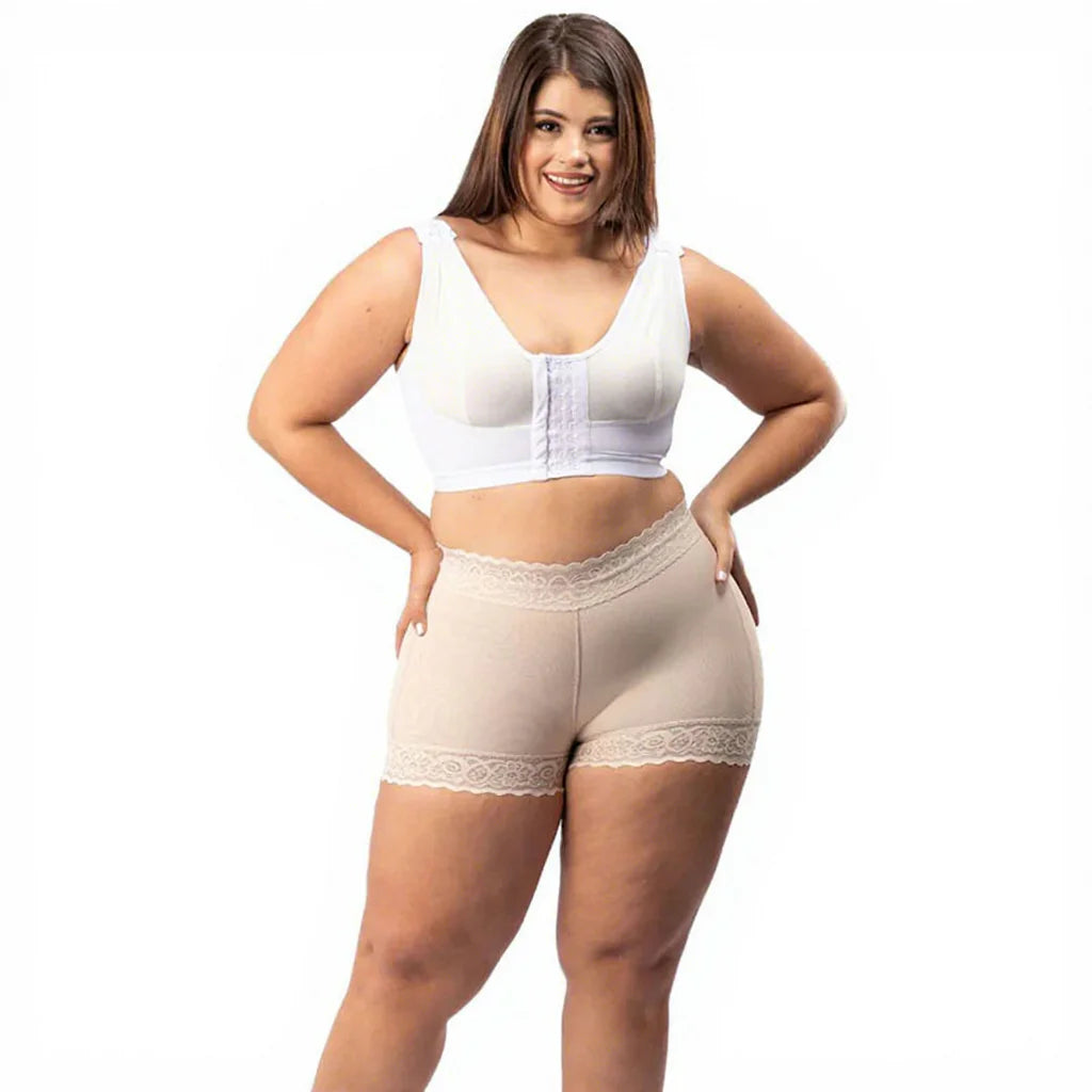 S-3XL Black/Beige Color Women's Short High Waist Butt Lifter Post Surgery Columbian Fajas Shapewear Women Body Shaper Fajas Shorts With Zipper Women Underwear Apparel Accessories