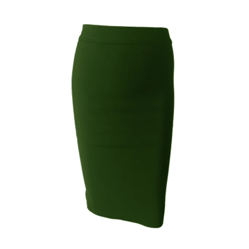 S-2XL Black/Beige Color Luxury Women Solid Nude Sexy Tight  Bandage Midi Skirt Knitted Sweet Designer Bodycon Pencil Skirt Evening Business Dinner Office Lady Clothing Supplies.