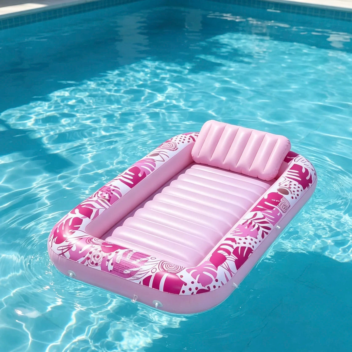 NEW Arrivals 4 Colors Women's Personal Pool Summer CE Certified Inflatable Tanning Lounger Float Pool PVC 177x116cm for Adults Kids Outdoor Sunbathing Pool Party Gift.