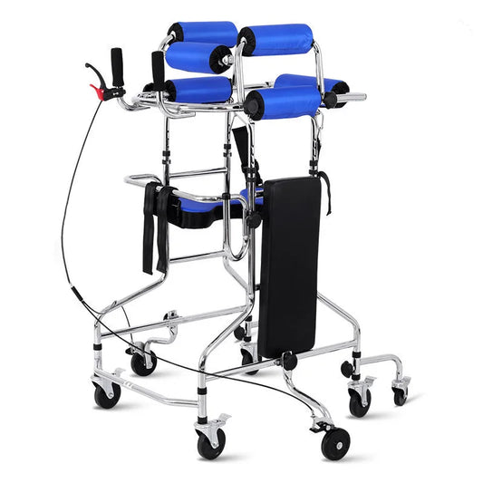 Elderly Disabled Patient  Paralyzed Walker Height Adjustable Thickened Adult Mobility  Walker for Home Hospital Use Medical Health Care Supplies