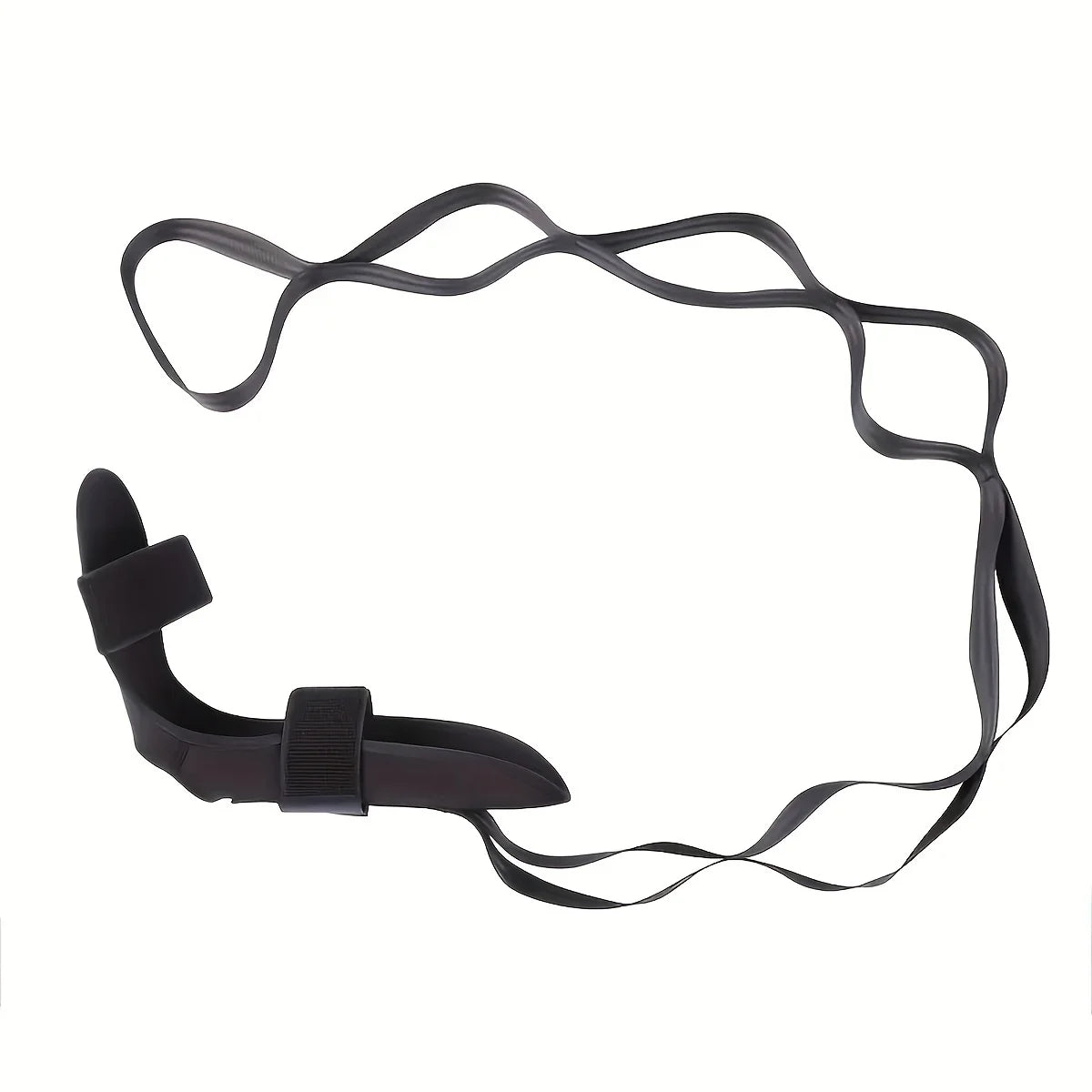 Home Gym Yoga Pilates Studio Unisex Foot Stretcher Strap Yoga Stretching Band Leg Stretch Belt Muscle Relaxation Flexibility Ankle Stretching Strap Women Men Workout Accessories
