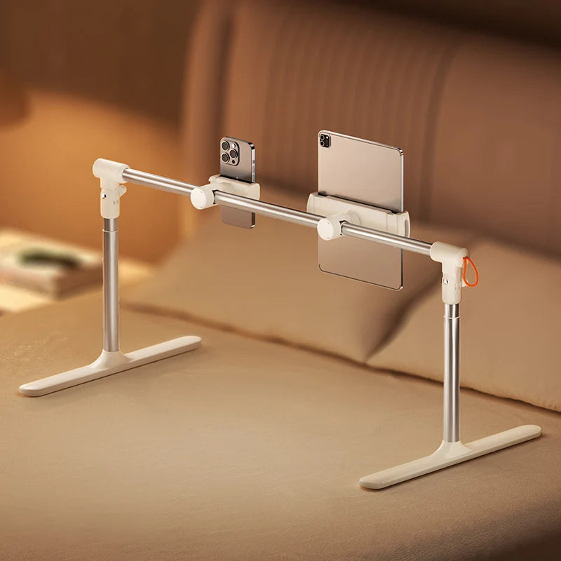 Professional  F5 YouTube/TikTok Fill Light Tablet Mobile Phone Stand-10W 55-92cm Width Foldable Portable Adjustable Color Temp 3000-6500K USB Powered Live Streaming Home Studio Tools Set