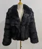 8 Colors S-6XL Plus Size Women's Winter Warm Artificial Fur Top Cropped Bubble Women Coat Jacket Cool Street Outerwear Luxury Female Mink Hair Warm Fur Coats Women Winter Apparel Supplies