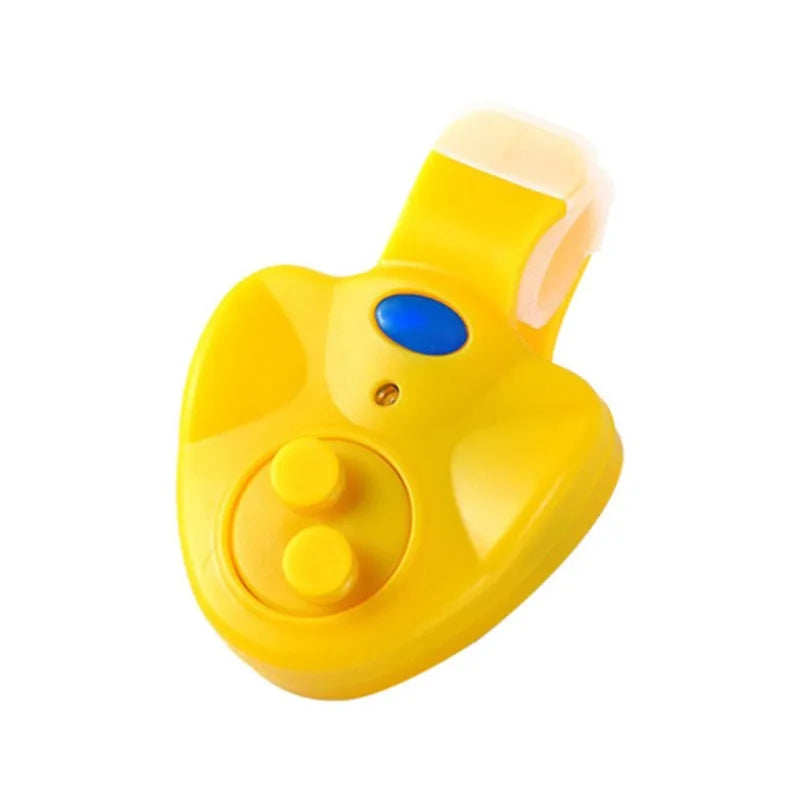5 Colors Electronic Fish Bite Indicator  Light Sea Fishing Alert Bell Alarm with Buffer Feature Don't Miss A Catch Clip On Rod Fish Buzzer Fishing Accessories