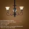 NEW Arrivals Home Villa 6/8 Heads American Retro Luxury 100% Ceramic Chandeliers for Living Room Restaurant Villas Hotel Home Art Decoration Creative Iron Pendant Light