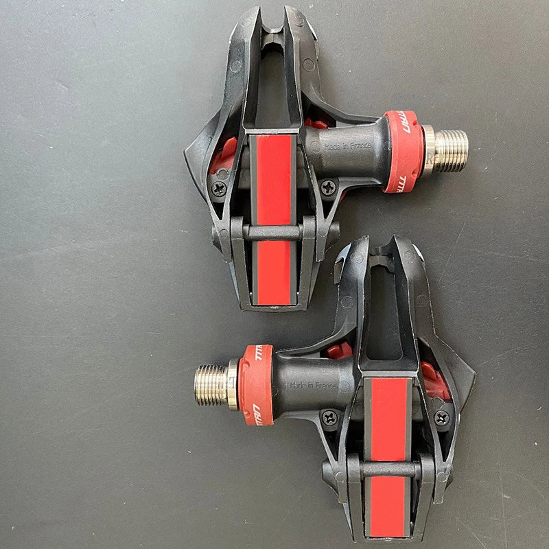 NEW 165g Ultra Light Professional Road Pedals Carbon Titanium MTB  Road Bicycle Bike Pedals with Cleats Set Bicycle Accessories Sports Supplies