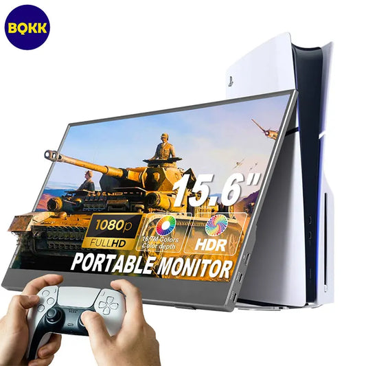 NEW Arrivals 15.6" 60HZ Full HD Dual Portable Monitor Laptop Portable IPS 1920 X 1080 16:9 LCD Display for Gaming