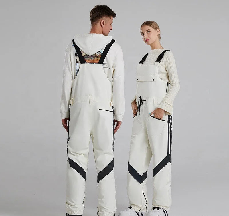 4 Colors S-2XL Women/Men Custom Fully Seam Taped Waterproof Breathable Reflective Women Ski Suit One Piece Unisex Snowboard Suit  Snowboard Snow Suit Winter Sports Clothing Supplies