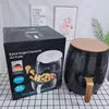 Multifunctional Air Fryer De 6L Electric 240V Pizza Sliver Crest Electric Oven Making Commercial Home  Electric Deep Fryer Machine Household Appliances