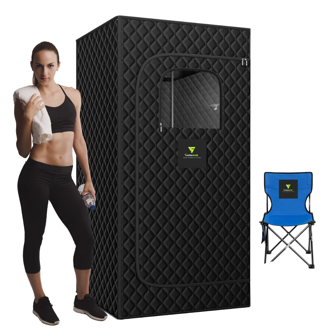 NEW Portable 1500W Electric Steam Sauna Tent Modern Design with 3.0L 1000W Heating Steamer 220v Acrylic for Apartment Use US/EU Plug
