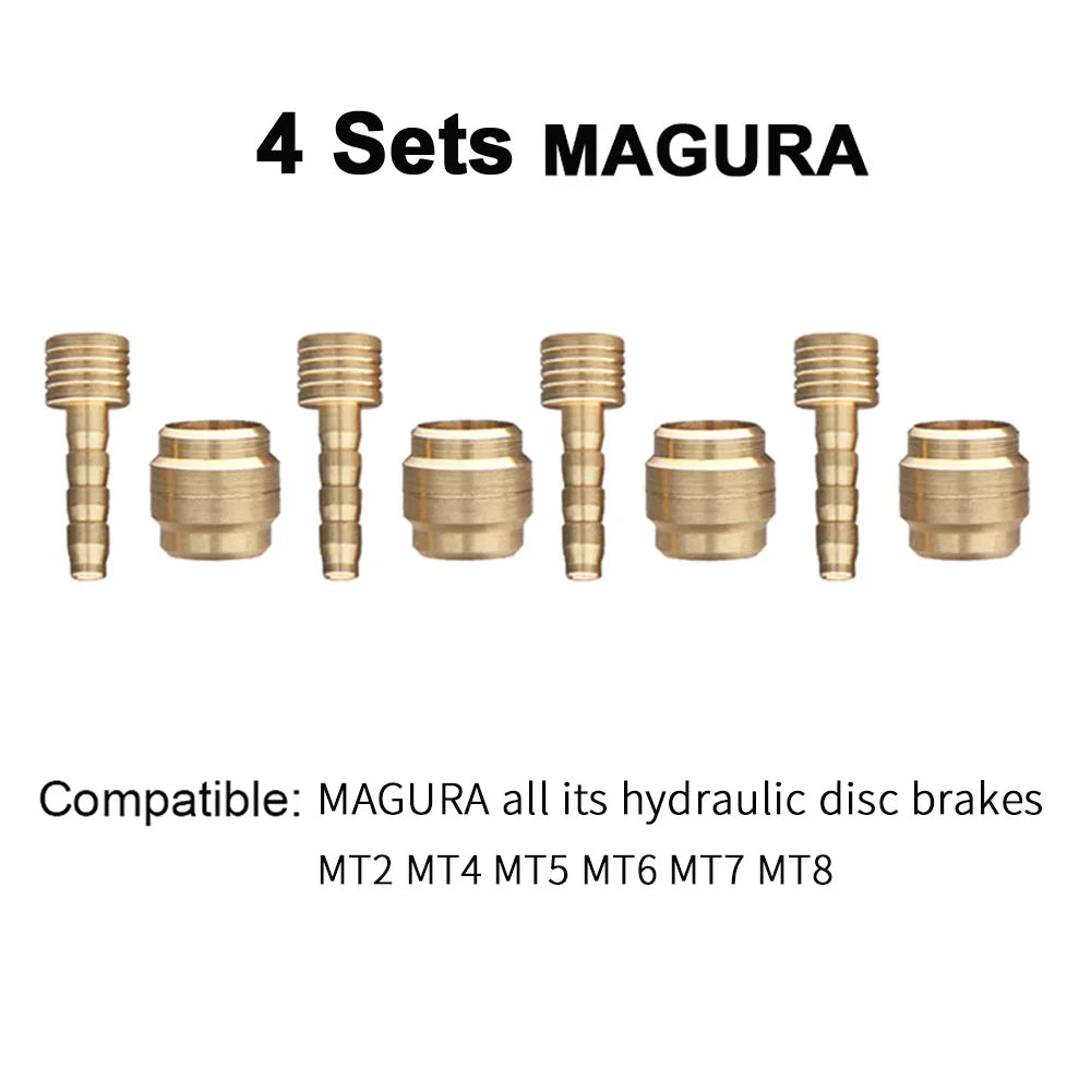 MTB Bicycle Olive Head Mountain Bike Oil Needle BH90/BH59/SRAM/MAGURA /TEKTRO Tubing Cut-Off Oil Brake with Compatible Shimano