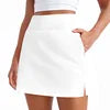 8 Colors S-2XL  Women's Custom Logo Summer Soft Natural High Waist One Piece Tennis Golf Club Skirts Breathable Design Fitness Women Skirts Sports Apparel Accessories Clothing Supplies