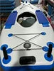 2 Persons Sea River Ocean Lakes 5M Floating Water Boat Water Ski  12b Integrated Plastic Double Water Inflatable Bike Summer Water Sport Supplies