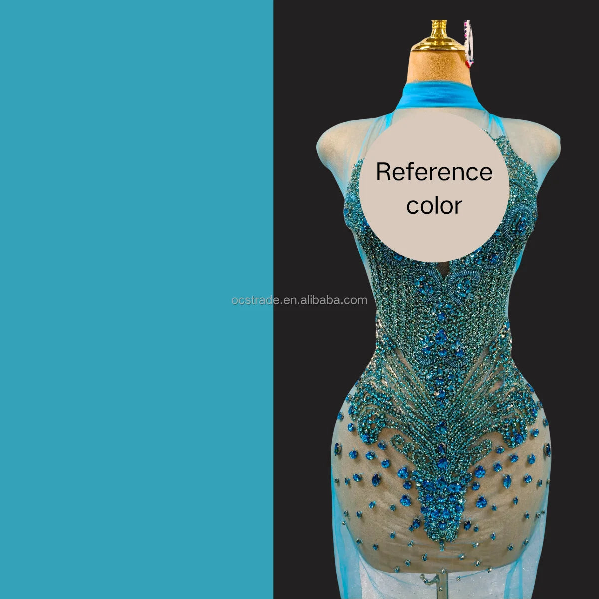 New Arrivals 15 Colors Black Rhinestones Crystal. Appliques Decoration With Hang Off the Shoulder Elegant Prom Dresses Mermaid Ball Gown Red Carpet Celebrities Luxury Apparel Supplies