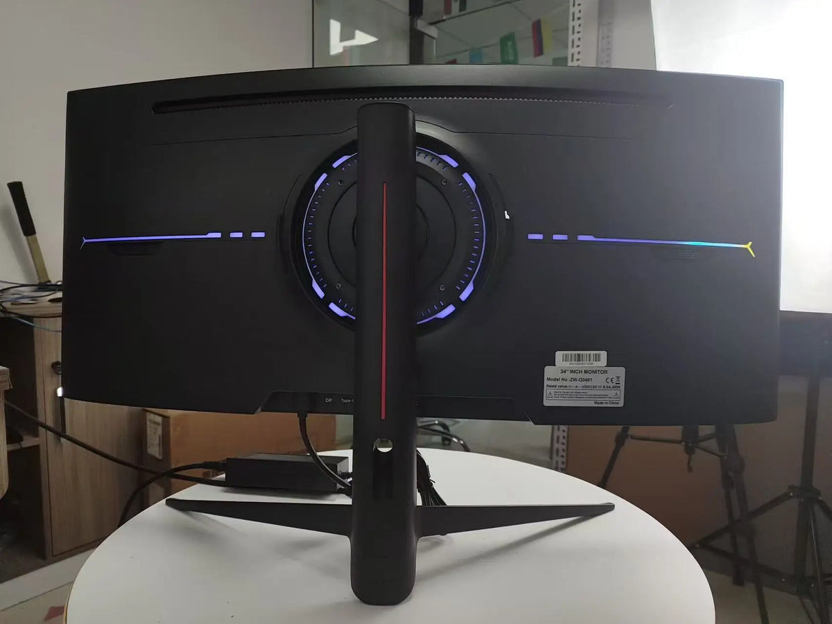 4K Gaming Monitors 27 Inch 34 Inch 144Hz Curved 135%sRGB Frameless LCD Monitor Desktop 3440*1440 Gaming Monitors Electronic Computer Supplies