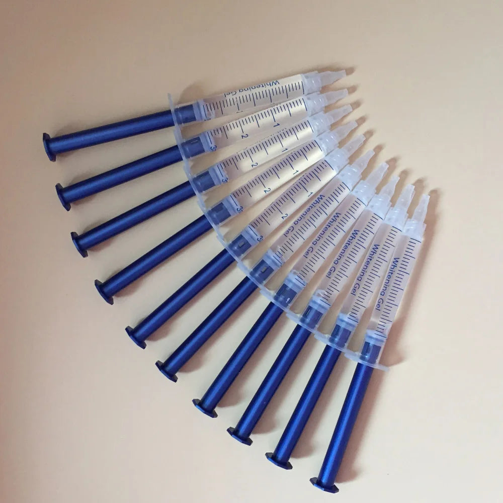10-20-50 PCS Set Teeth Whitening Gel Dental Bleach Gel Oral Care Bleaching Tooth Whitener Gel 3ml 50 Pcs /20 Pcs /10 Pcs Dental Medical Accessories Oral Hygiene Supplies