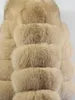 10 Colors S-4XL Plus Size Women's Winter Warm Faux Fur Jacket with Hat Splicing Jacket Faux Fur Hooded Jacket Top Quality Snow Boots Outerwear Jackets Women Winter Apparel Supplies