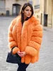 NEW Arrivals 10 Colors S-5XL Plus Size Luxury Fox Fur Winter Outfit Faux Fur Jacket Women Fur Coat Outerwear Jackets Night Clubwear Evening Party Luxury Coats Ladies Winter Apparel Supplies