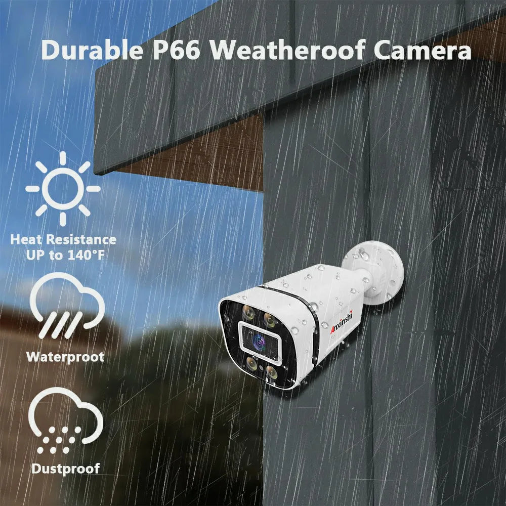 HOT SALE Fortify Forever Your House Villa Business Store Android Wi-Fi Windows 10/11 Wireless 32CH XVR Kit 2MP 5MP AHD Bullet Security Camera System IP66 Waterproof H.265 Compression 2 Night Vision Cloud Modes Professional Se