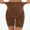 NEW Arrivals 7 Colors Women's Summer Thin High Waist Maternity Yoga Leggings Control Belly Support Butt Lift High Elastic Breathable Pregnant Women Board Shorts Pregnancy Apparel Accessories