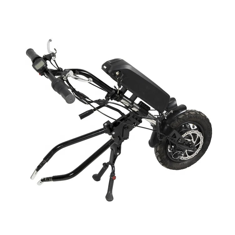 NEW Electric Wheelchair Motor Handcycle Electric Wheelchair Conversion Kit for Disabled Wheelchair 24V/36V 250W/350W Black Steel for Outdoor Activities Medical Mobility Supplies