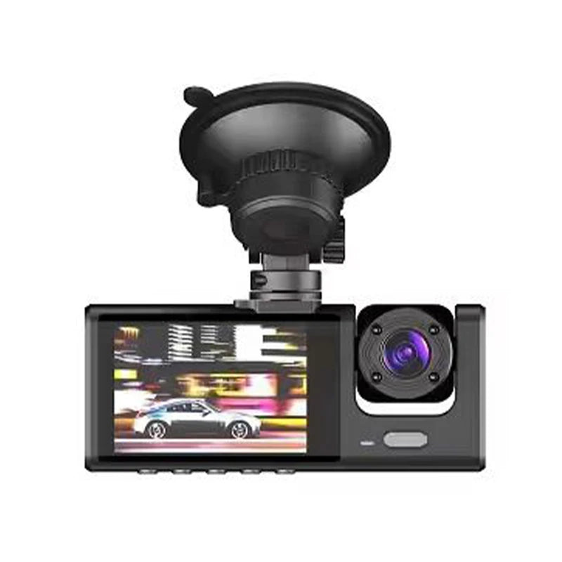NEW Arrivals 3 Lens Dash Cam Car Dashboard Camera Recorder 1080P Vehicle Black Box DVR Hidden Dash Cam Camara De Auto Dash Cam 3 Channel Automobile Security System Safety Supplies