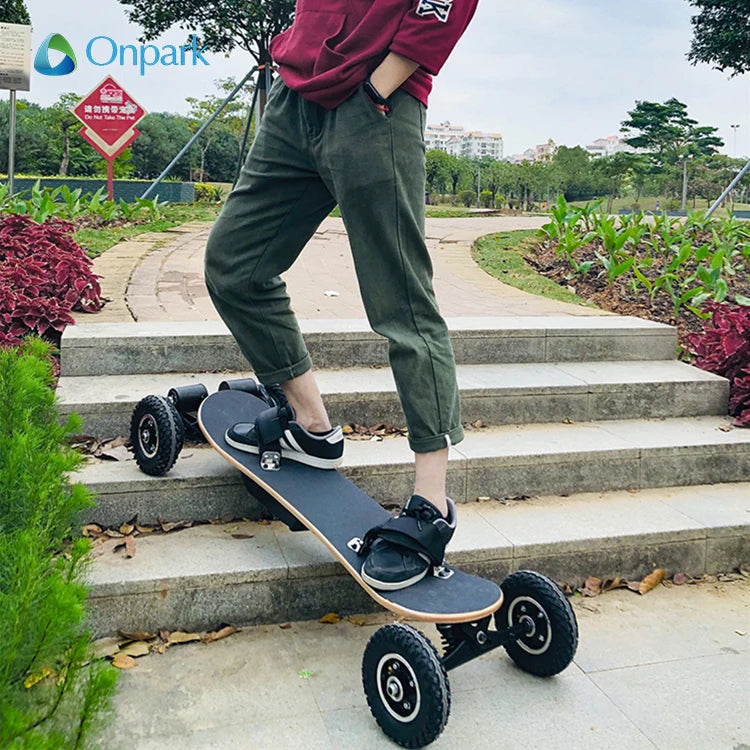 NEW Arrivals Adults Teens Electric  Remote Control Complete Motorized All Terrain Electric Skateboard Max Speed 50km 8 Layers of Maple Wood Planks Outdoor Sport Activities Supplies