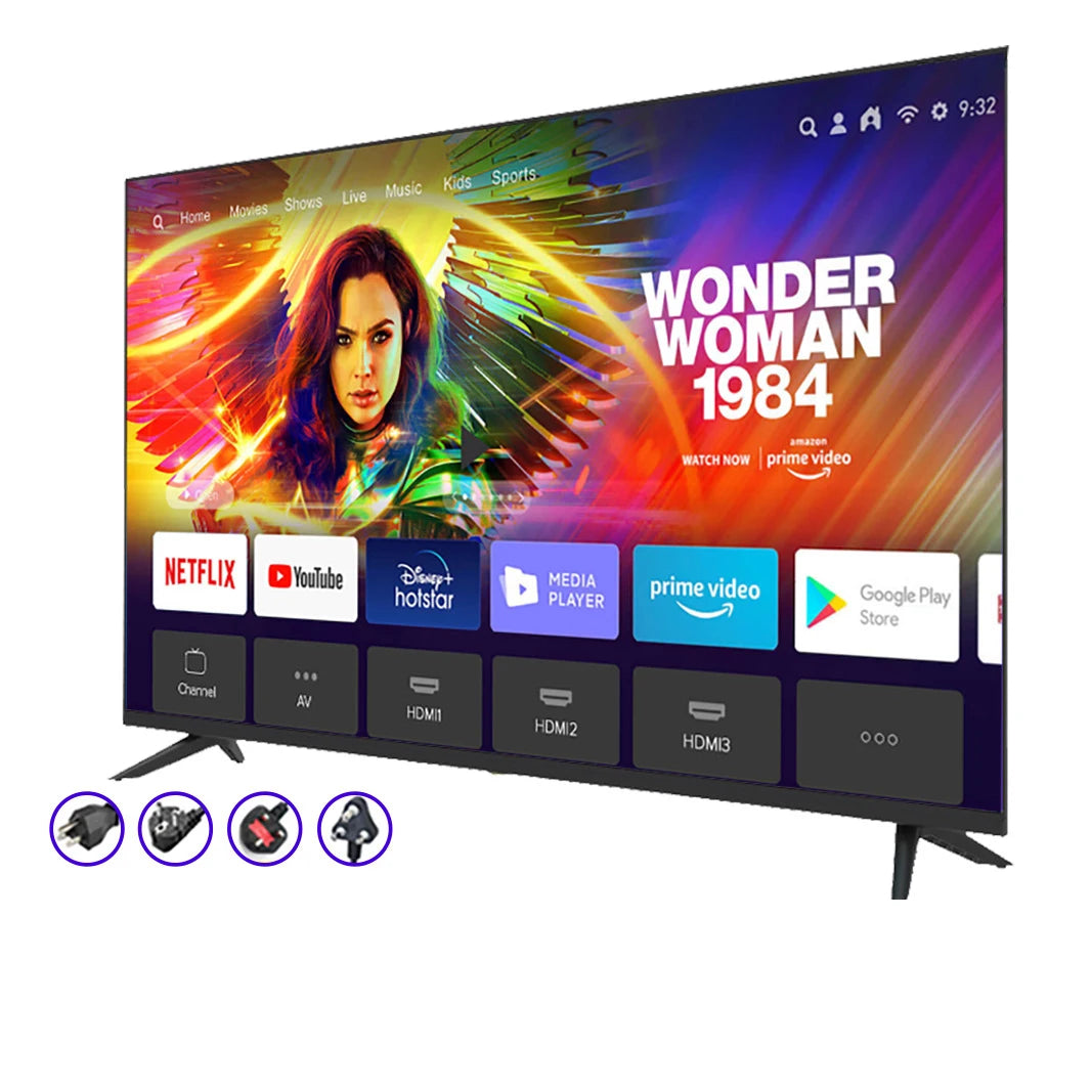 NEW Arrivals  Home Indoor Outdoor Cinema Hotels Android Smart TV 24 -100Inch Screen LED HD TV Television Electronic Products