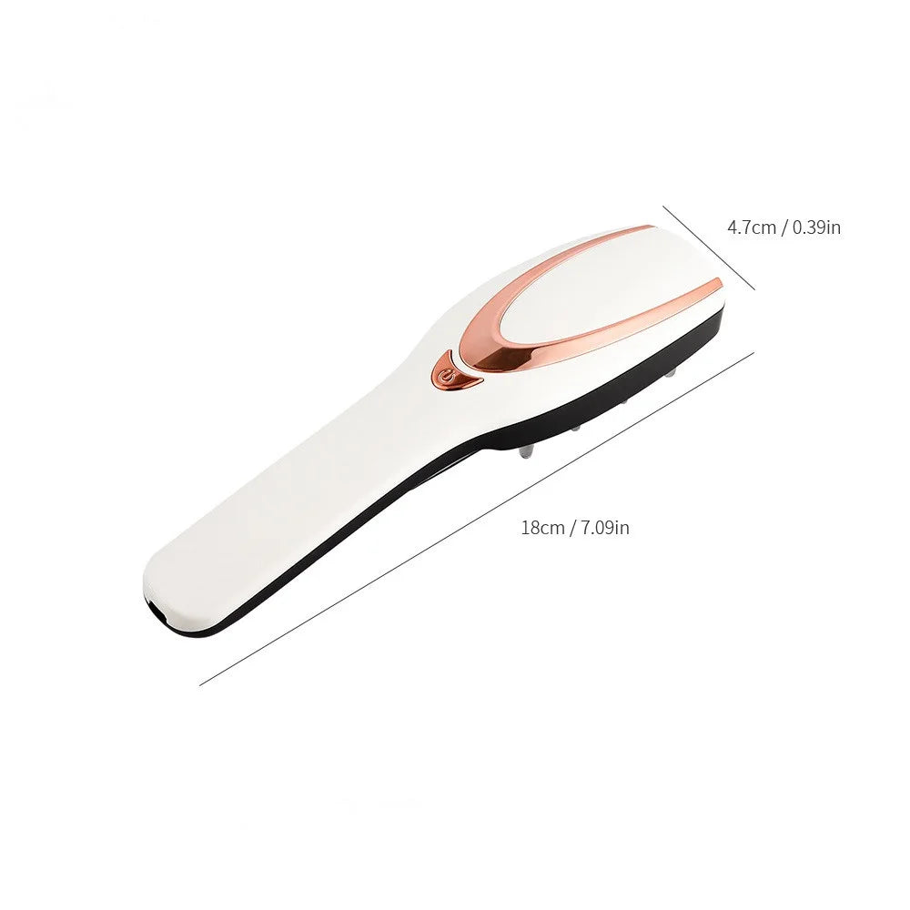 NEW Arrivals Electric Vibration Massage Comb Blue and Red Light Hair Growth Massage Hair Brush Anti Hair Loss Phototherapy Electric Combs Hair Care Supplies