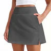 8 Colors S-2XL  Women's Custom Logo Summer Soft Natural High Waist One Piece Tennis Golf Club Skirts Breathable Design Fitness Women Skirts Sports Apparel Accessories Clothing Supplies